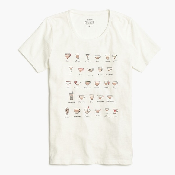j crew factory graphic tees
